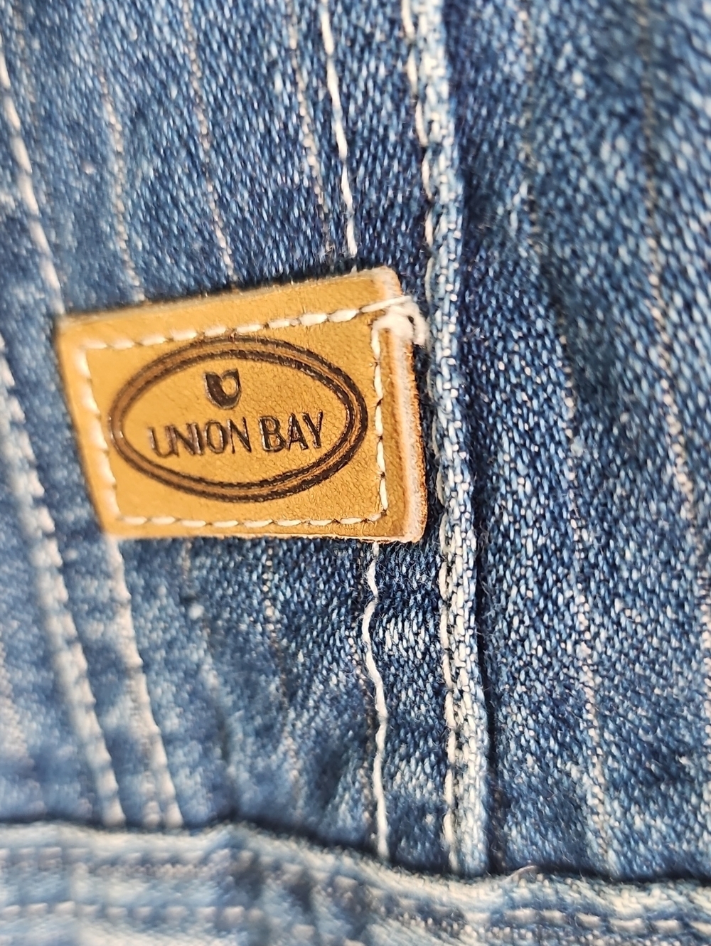 Y2K UNIONBAY 100% Cotton Womens Dark Blue Denim Jacket - Picture 4 of 7